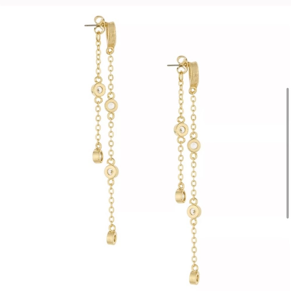 Ettika jewel dropped earrings
